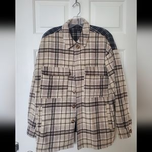 Forever21 plaid shacket